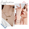 44Pcs 4 Colors Alloy Open Back Bezels Settings FIND-PH0003-03-5
