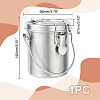 201 Stainless Steel Portable Retractable Buckets AJEW-WH0270-184-2