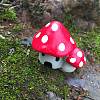 Resin Mushroom Mini Model Display Decorations PW-WGF34F3-02-1