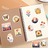 50Pcs Plant Theme PVC Self Adhesive Cartoon Stickers STIC-B001-12-8