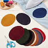 AHADERMAKER 28Pcs 14 Colors Iron on Clothing Repair Patches PATC-GA0001-21-4