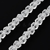 Electroplate Transparent Glass Beads Strands EGLA-I018-FA07-1