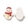 Christmas Theme Opaque Resin Cabochons X-RESI-G029-A07-2