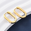 PVD Vacuum Plating 304 Stainless Steel Huggie Hoop Earrings X-STAS-S103-21G-2