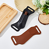 HOBBIESAY 2Pcs 2 Colors Imitation Leather Folding Knife Protective Case FIND-HY0003-08-3