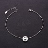 SHEGRACE Lovely 925 Sterling Silver Anklet JA33A-2