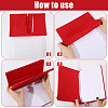 Polyester Book Cover OFST-WH0004-144C-4