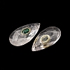 Natural Quartz Crystal Pendants X-G-P586-01G-10-2