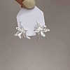 Chic Flower Alloy Stud Earrings for Women LK4889-8-1