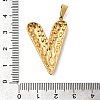 304 Stainless Steel Pendants STAS-C163-04A-G-3