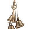 Iron Bell Pendant Decoration HJEW-JM02243-4