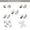 204Pcs DIY Jewelry Making Finding Kit STAS-YW0001-21-2