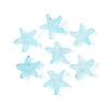 Frosted Glass Beads FGLA-T005-01D-1