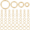 Beebeecraft 600Pcs 4 Styles 304 Stainless Steel Jump Rings STAS-BBC0004-56-1