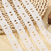 Flower Pattern Cotton Embroidery Lace Ribbon OCOR-CA0001-38A-5