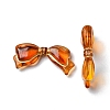 Imitation Amber Transparent Acrylic Beads MACR-D071-02A-4
