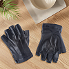 PU Leather Shalf-finger Gloves AJEW-CL0003-32-7