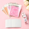 200Pcs Paper Earring Display Card CDIS-FS0001-15-2