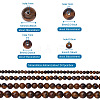 4 Strands 4 Style Natural Grade AB Tiger Eye Round Beads Strands G-TA0001-27-6