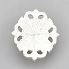Alloy Acrylic Rhinestone Cabochons X-RB-N050-01-23S-2