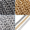 Aluminium Twisted Curb Chains CHA-CW0001-001-6