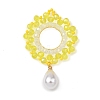 Glass & Brass Pendants PALLOY-MZ01381-03-1