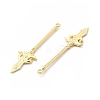 Rack Plating Alloy Big Pendants LS-PALLOY-E025-16G-2