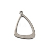 304 Stainless Steel 2-Loop Link Pendants STAS-WH0017-015-2