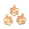 Alloy Enamel Pendants ENAM-J650-06G-04-2