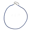 Braided Waxed Cotton Cord Necklace Making MAK-YWC0001-01P-M1-4
