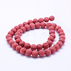 Natural Lava Rock Beads Strands G-F531-8mm-G11-2