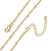 2.5MM Brass Satellite Chain Necklaces for Women KK-CBA4FD4-16G-4