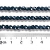 Opaque Glass Beads Stands EGLA-A035-P4mm-A35-4