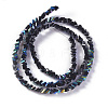 Electroplate Glass Beads Strands X-EGLA-E057-01A-04-2