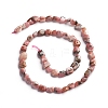 Natural Rhodonite Beads Strands X-G-D0002-B23-2