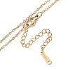 304 Stainless Steel Cable Chains Necklace for Men Women NJEW-N050-A03-G15-2