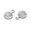 Non-Tarnish 304 Stainless Steel Charms STAS-P319-30P-02-3