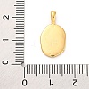 Brass Enamel Pendants KK-S502-08G-3