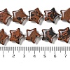 Natural Mahogany Obsidian Beads Strands G-NH0005-024-5