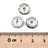 Brass Rhinestone Spacer Beads RB-A014-Z10mm-S-4