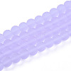 Transparent Glass Beads Strands GLAA-T032-T8mm-MD01-1