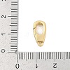 Brass Spring Gate Clasps KK-M311-24G-02-3