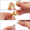 Alloy Rhinestone Magnetic Clasps ALRI-TA0001-02-21