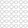 50Pcs 925 Sterling Silver Open Jump Rings STER-BBC0006-18A-1