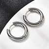 316F Stainless Steel Hoop Earrings EJEW-D341-01D-P-3