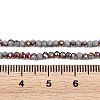 Electroplate Glass Beads Stradns EGLA-H114-02A-03-2