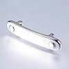 Tarnish Resistant 304 Stainless Steel Slide Charms STAS-I072-014P-1