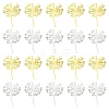5Pcs 201 Stainless Steel Pendants STAS-YW0003-02G-2