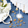 150Pcs 3 Style Brass Grade A Rhinestone Spacer Beads RB-NB0001-20-NF-5