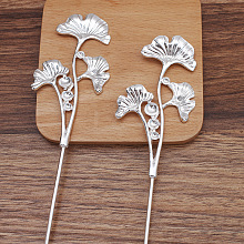 Iron Hair Stick Findings OHAR-PW0001-299S